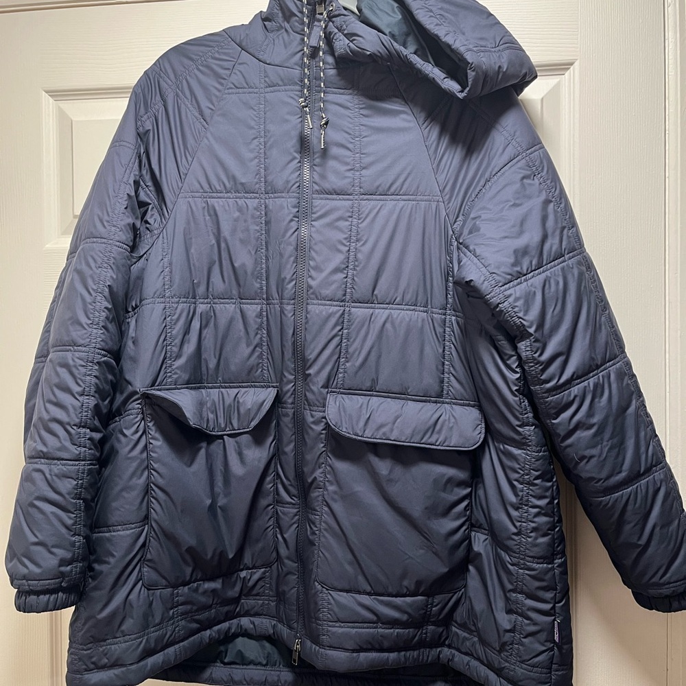 patagonia women's lost canyon hoody jacket size XL